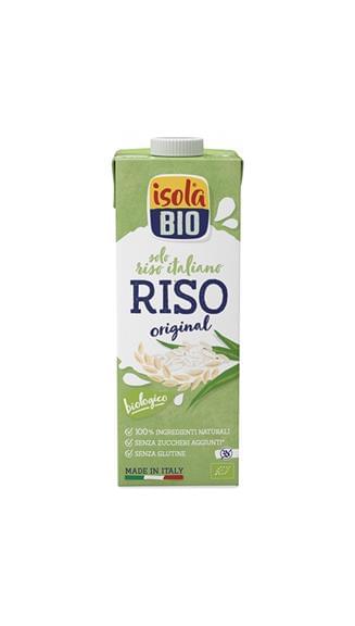 bevanda vegetale di riso senza zucchero 1l isola bio